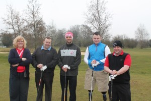 Our very own local hero- and friends- pictured at last years CTSA Golf Day....
