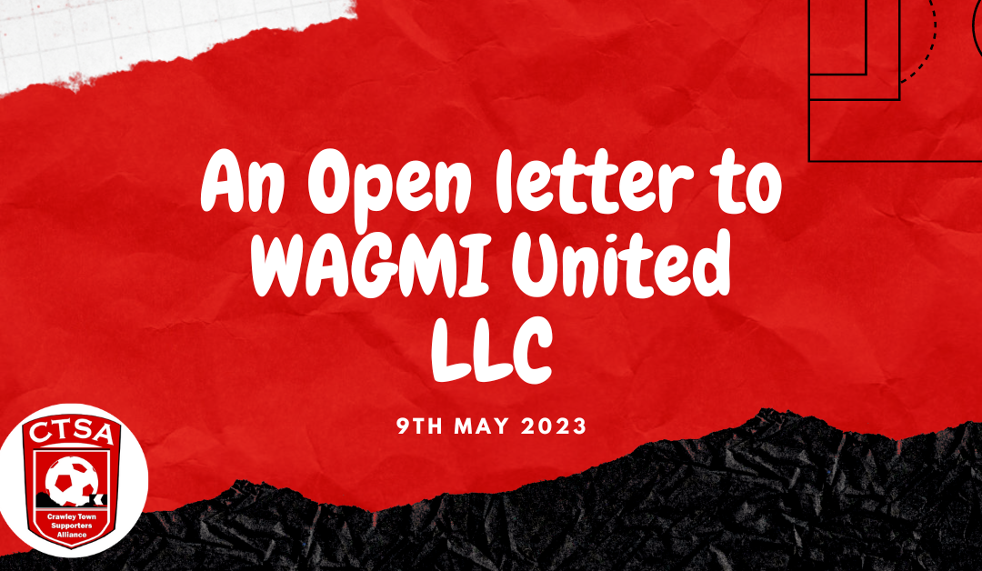 An open letter – 9th May