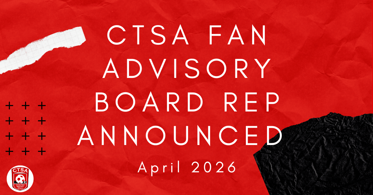 CTSA Fan Advisory Board Rep announced