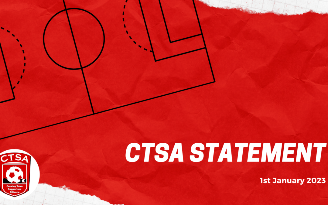 CTSA Statement – 1st January