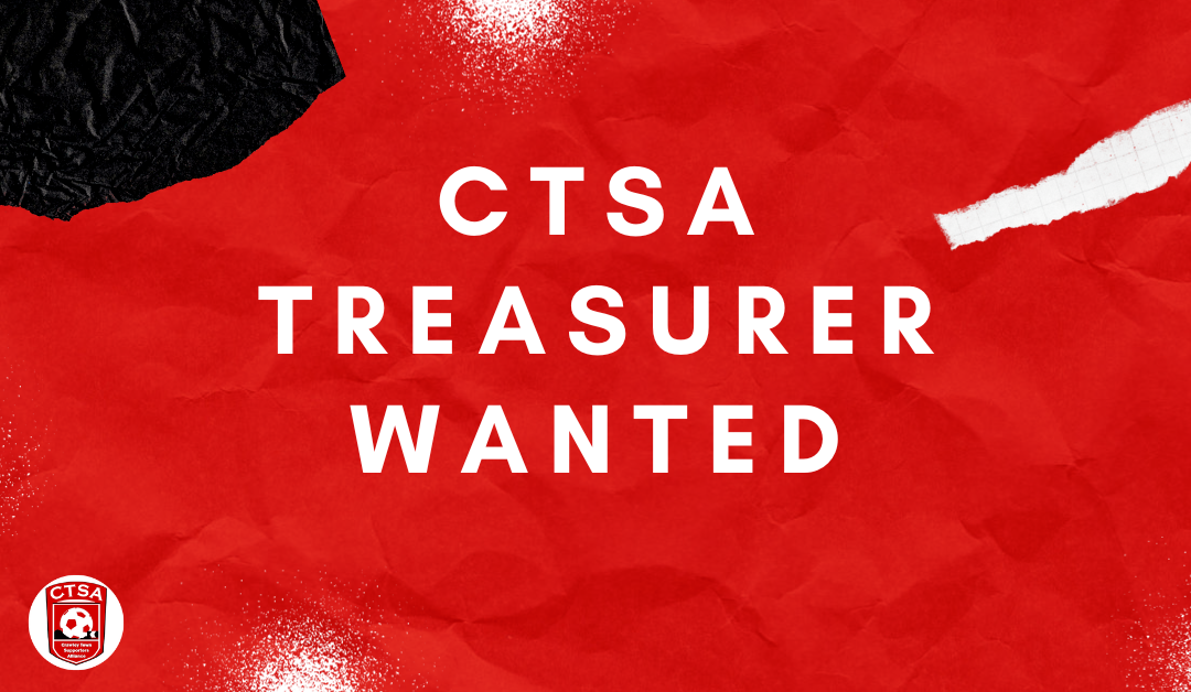 Treasurer wanted