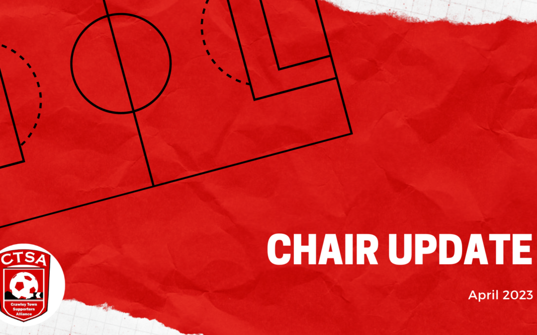 Chair update – April 2023