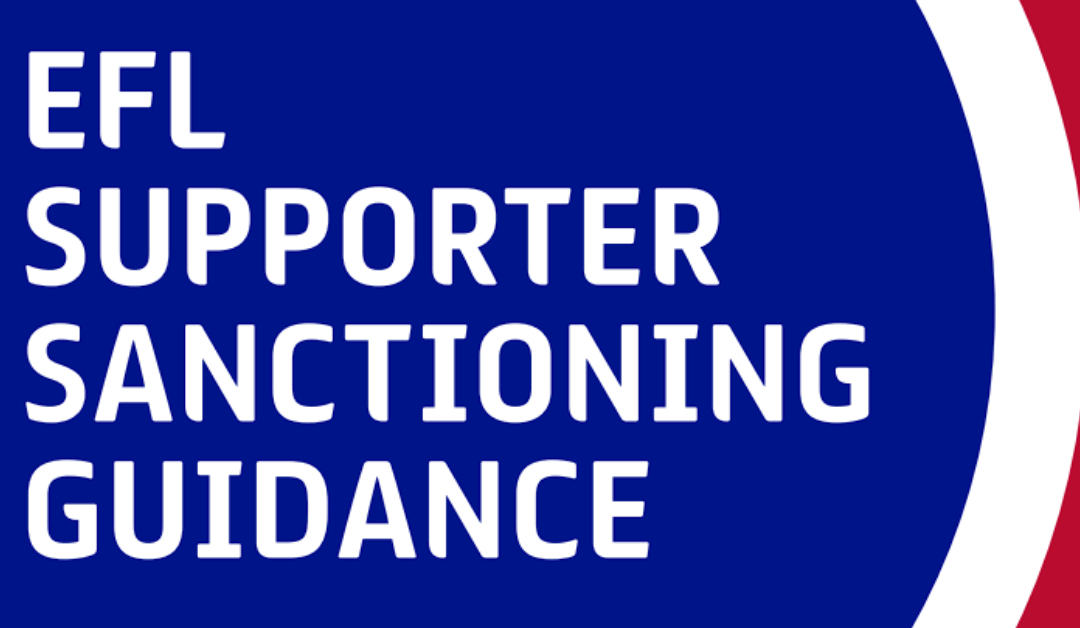 EFL Supporter Sanctioning Guide