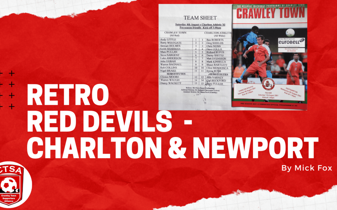 Retro Red Devils – Charlton & Newport