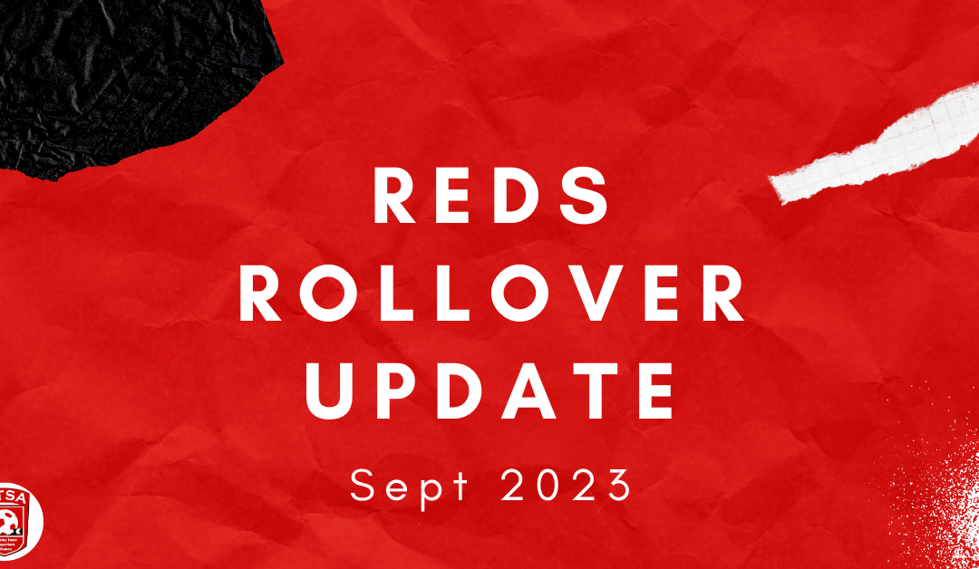 Reds Rollover update