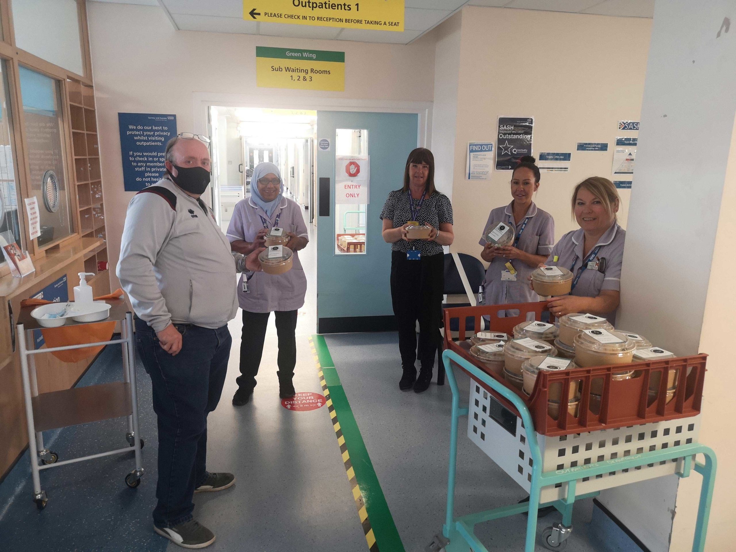 CTSA and Strong Flavours donate meals to NHS staff